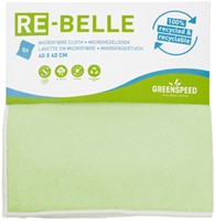 Microvezeldoek Greenspeed Re-belle 40x40cm groen 5 stuks