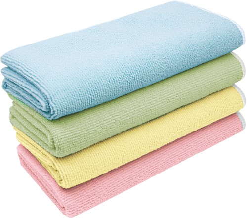 Microvezeldoek Greenspeed Re-belle 40x40cm geel 5 stuks-2