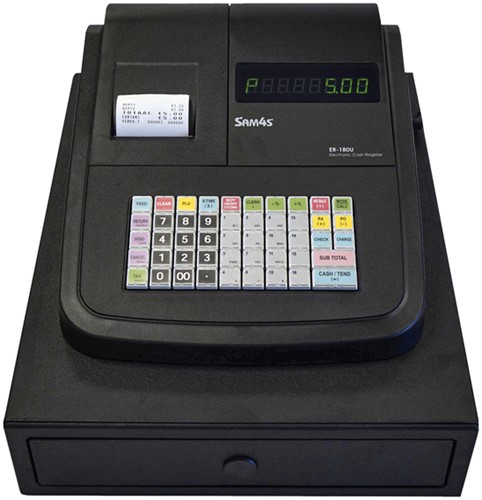 Kassa SAM4S ER-180U small zwart-2