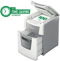Papiervernietiger Leitz IQ Auto+ Small Office 100 P4 snippers 4x28mm-9