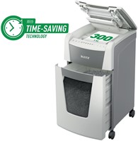 Papiervernietiger Leitz IQ Auto+ Office 300 P4 snippers 4x28mm-2