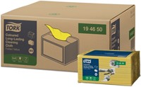 Reinigingsdoek Tork W8 Premium 1-laags 40 vel geel 194650-4