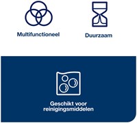 Reinigingsdoek Tork W8 Premium 1-laags 40 vel geel 194650-3