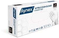Handschoen Hynex nitril L wit 3.5g 100 stuks