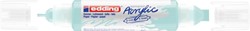 Acrylmarker edding e-5400 3D double liner pastel blauw