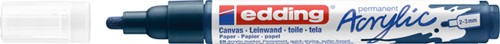 Acrylmarker edding e-5100 medium elegant nachtblauw