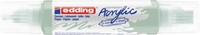 Acrylmarker edding e-5400 3D double liner zacht mint-2