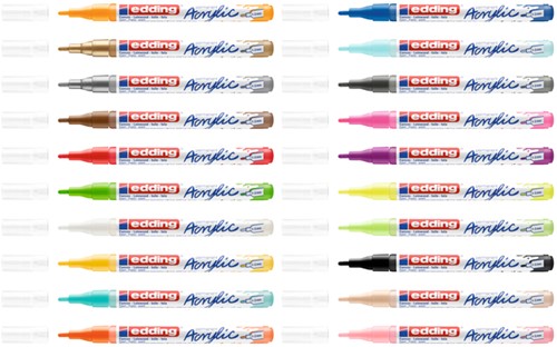 Acrylmarker edding e-5300 fijn opulent turquois-3