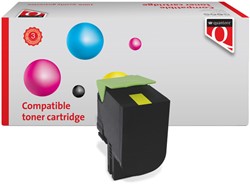 Tonercartridge Quantore alternatief tbv Lexmark 71B20Y0 geel