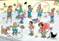 Puzzel Jan van Haasteren Junior Speelkwartiertje 240 stukjes-1