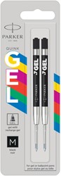Gelschrijvervulling Parker Quink Economic M zwart blister à 2st