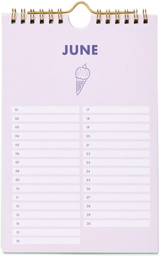 Verjaardagskalender &C-3