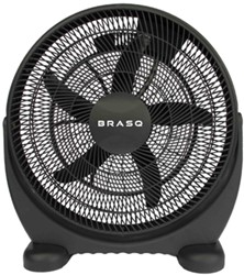 Vloerventilator BRASQ Ø 50cm zwart
