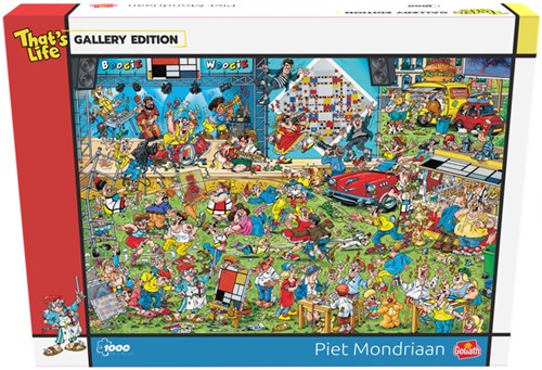 That's Life Gallery edition: Piet Mondriaan 1000st