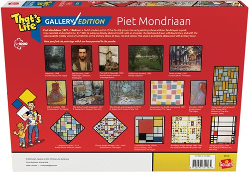 That's Life Gallery edition: Piet Mondriaan 1000st-3