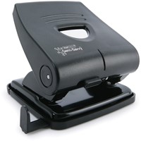 Perforator Rapesco Germ-Savvy Heavy Duty 827-P antibacterieel 2-gaats zwart