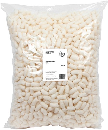 Opvulchips IEZZY 50l 100% biologisch afbreekbaar creme