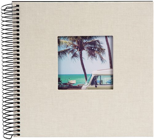 Spiraalalbum Bella Vista sandgrey
