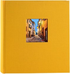 Fotoplakalbum Bella Vista geel