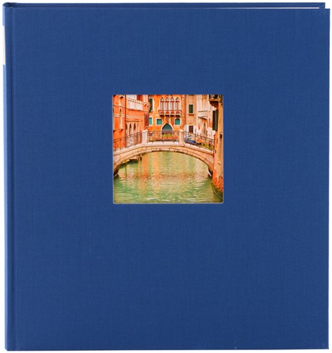 Fotoplakalbum Bella Vista blauw