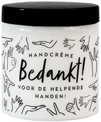 Handcrème Bedankt