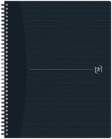 Spiraalblok Oxford Origin A4+ lijn 140 pagina's 90gr zwart