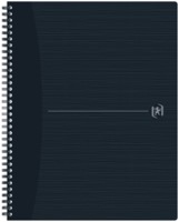 Spiraalblok Oxford Origin A4+ ruit 5x5mm 140 pagina's 80gr zwart
