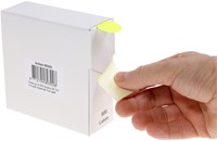Etiket Rillprint 25mm 500st op rol fluor geel-4