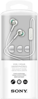 Oortelefoon Sony in-ear EX110 9mm wit-2