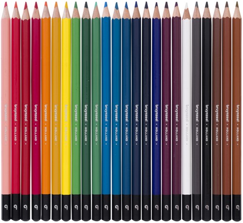 Kleurpotloden Bruynzeel assorti blik à 24 stuks-2