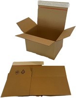 Quickbox IEZZY 310x230x160mm B-golf bruin10 stuks-2