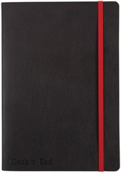 Notitieboek Oxford Black n' Red A5 business journal 72vel lijn