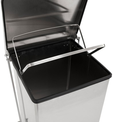 Pedaalemmer Vepa Bins Industrieel 45 liter mat rvs-2