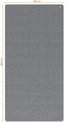 Draagbaar whiteboard en memobord Nobo move & meet 1800x900mm-6