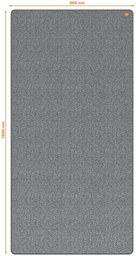 Draagbaar whiteboard en memobord Nobo Move & Meet 90x180cm-3