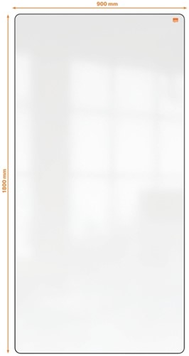 Draagbaar whiteboard Nobo Move & Meet 90x180cm-12