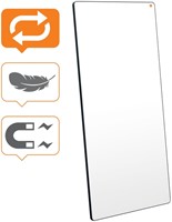 Draagbaar whiteboard Nobo Move & Meet 90x180cm-1