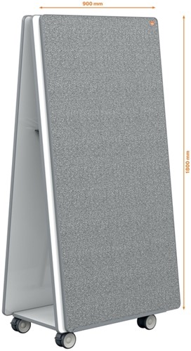 White- en Memobord systeem Nobo Move & Meet 90x180cm-3