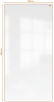 Whiteboard Nobo Move & Meet 90x180cm oranje-10