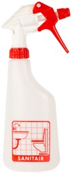 Sproeiflacon Cleaninq 600ml leeg met logo sanitair