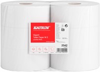 Toiletpapier Katrin Gigant M jumbo medium 2-laags 300m wit 2542-2