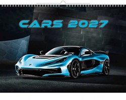 Kalender 2027 Helma 365 31.5x45cm autos