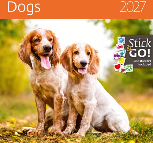 Kalender 2027 Helma 365 30x30cm honden