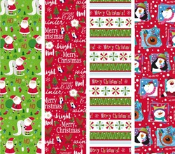 Inpakpapier Design Group Kerst 300x100cm assorti