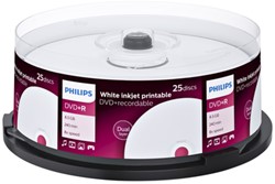 DVD+R Philips 8.5GB DL 8x IW SP 25 stuks