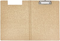 Klembordmap MAULbalance A4 staand sterk 3mm karton met houtstructuur-2