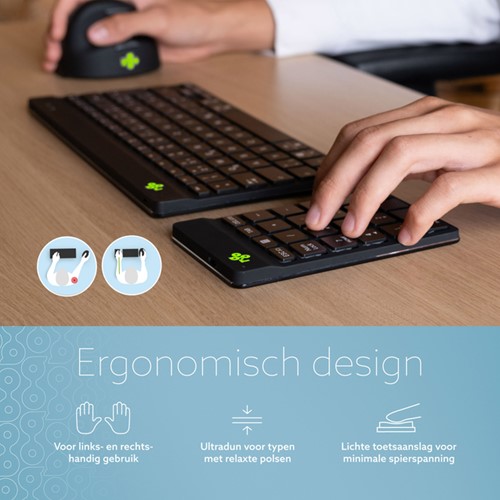 Toetsenbord R-Go Ergonomisch Numpad Break Wireless-2