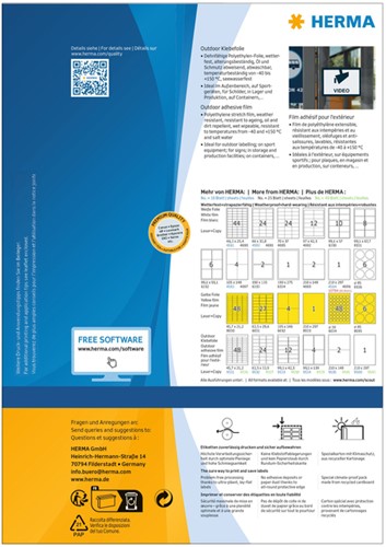 Etiket HERMA 9541 210x148mm weerbestendig wit 80stuks-3