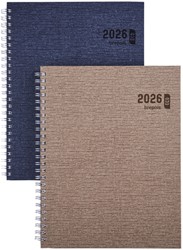 Agenda 2026 Brepols Ecotiming Kazar 7dagen/2pagina's spiraal assorti