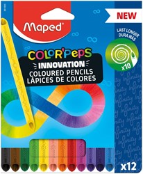 Kleurpotlood Maped Color'Peps Infinity set à 12 kleuren